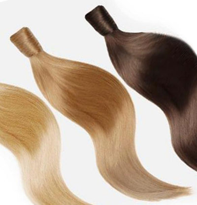 100% de humains postiche queue de cheval - Rubin Extensions
