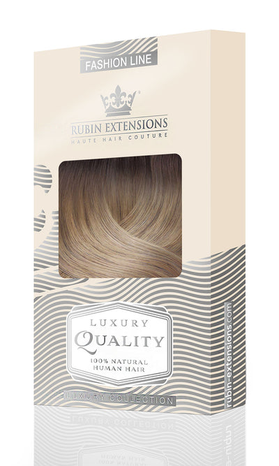 Extensions à Clips Brun Chocolat Foncé & Blond Miel