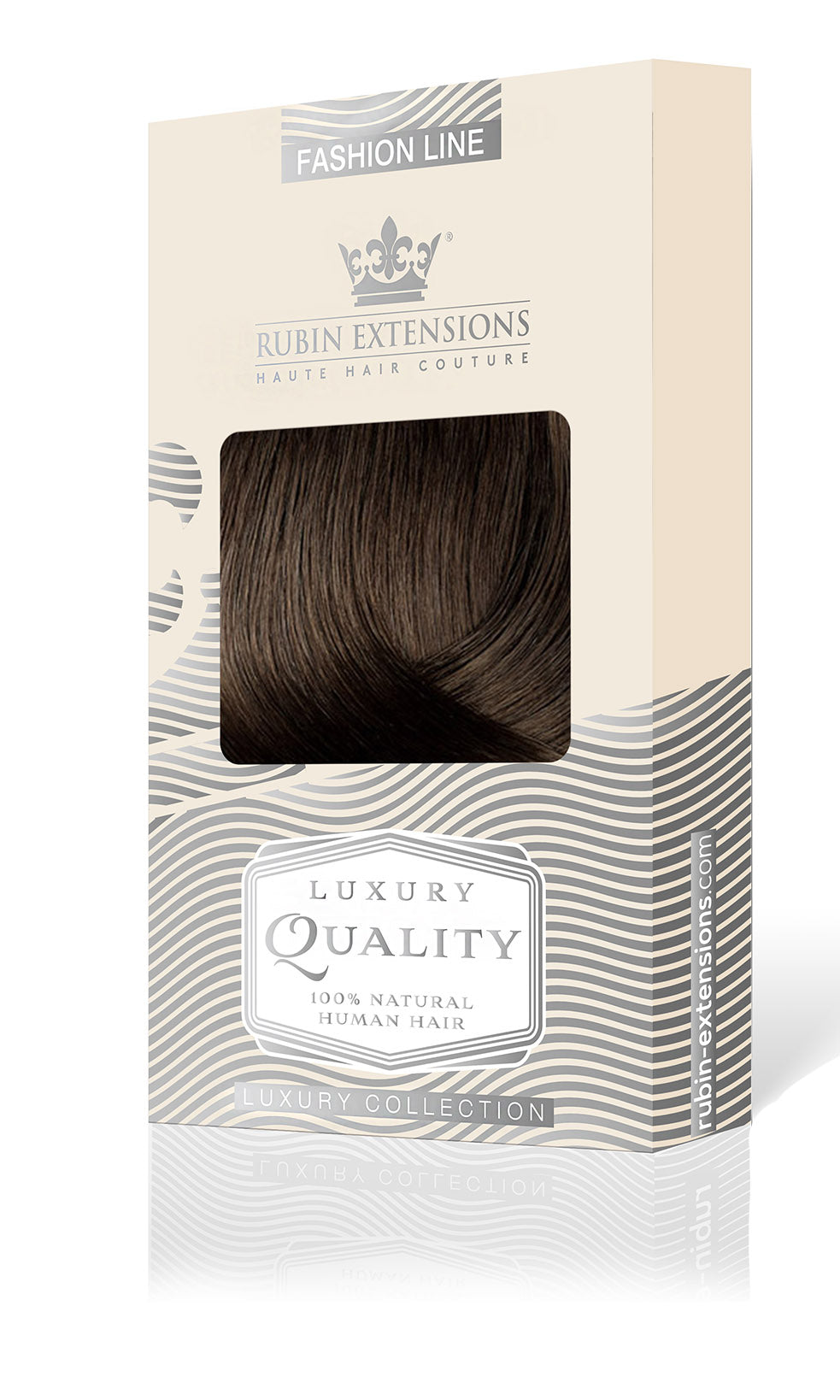 Extensions à Clips  Brun Chocolat Foncé