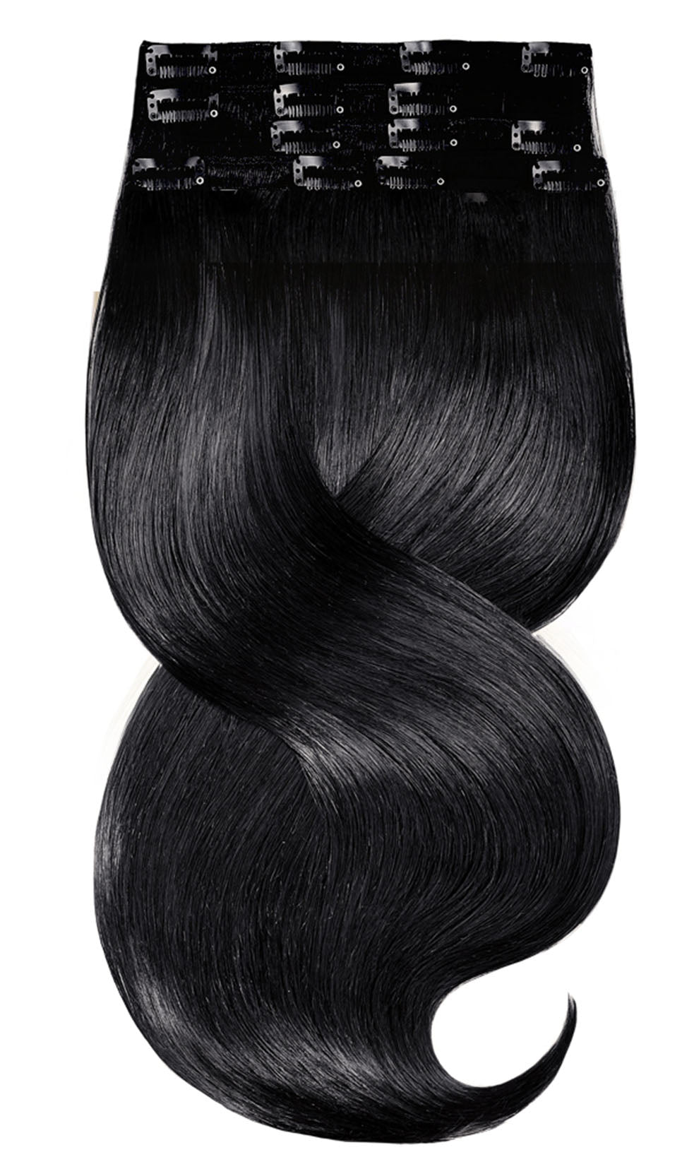 Extensions à Clips Noir