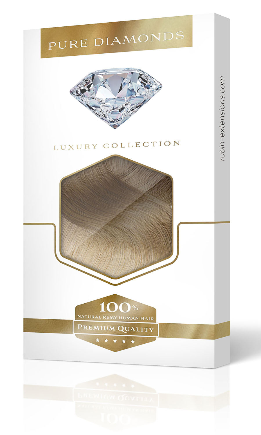 Extensions à Clips Diamonds Line  Dirty Blond