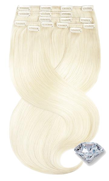 Extensions à Clips Diamonds Line Blond Clair