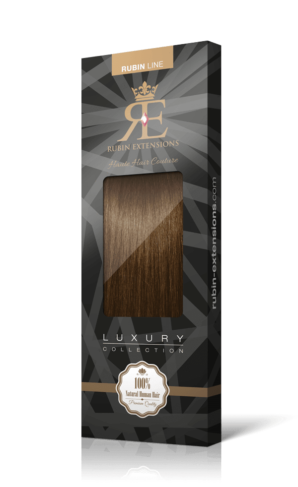 RUBIN LINE Brun Doré Naturel Clip-in Extensions