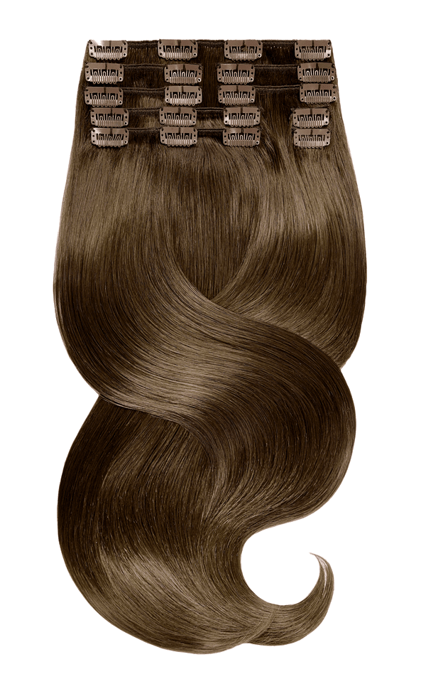 RUBIN LINE Brun Doré Naturel Clip-in Extensions