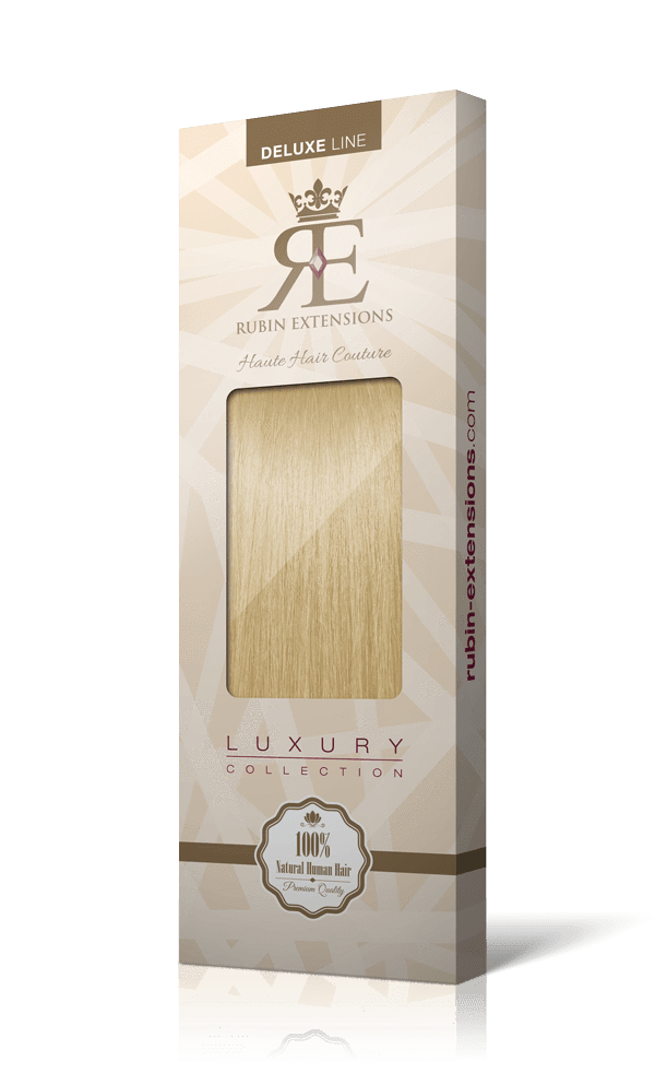 Extension de Cheveux a Clip Naturel Blond Miel