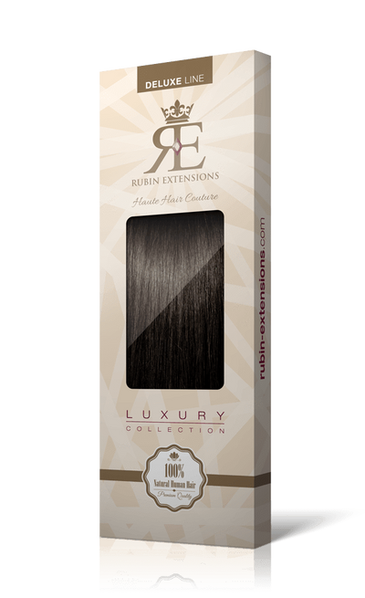 Extension de Cheveux a Clip Naturel Brun-Noir