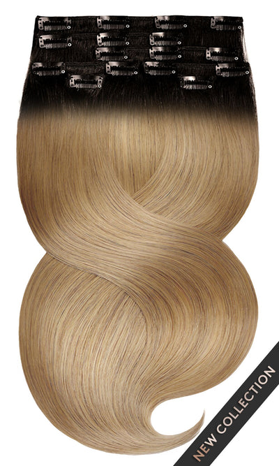 OMBRÉ Brun Noir & Brun Clair Caramel