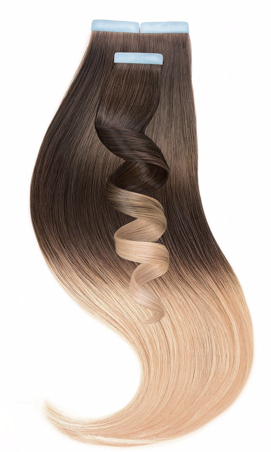PRO DELUXE LINE OMBRÉ Kastanien-Dunkelbraun & Honigblond