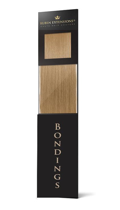 Adhésifs de kératine pour cheveux brun clair caramel