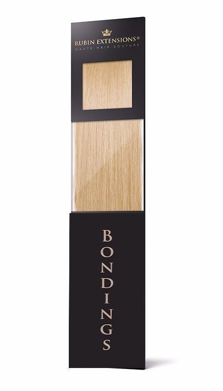 Adhésifs de kératine pour extension de cheveux a clip blond miel