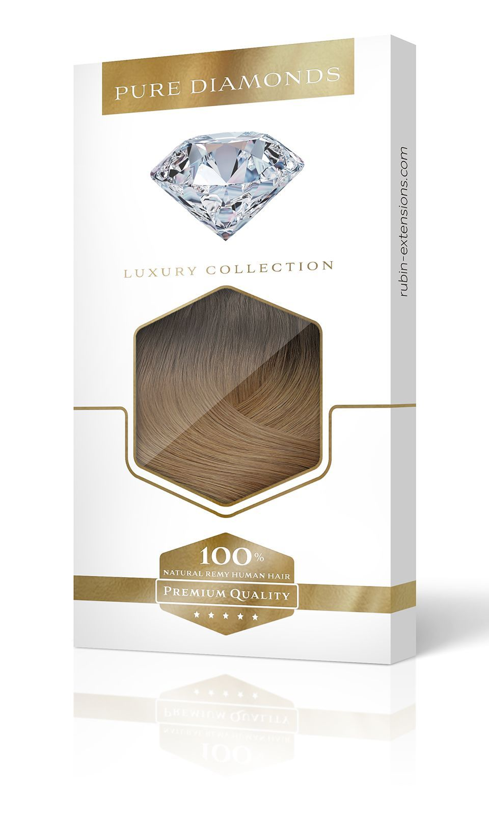 Extensions à Clips Diamonds Rich Chocolate