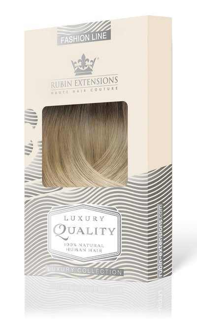 Extensions à Clips, Brun Chocolat Foncé & Blond Clair