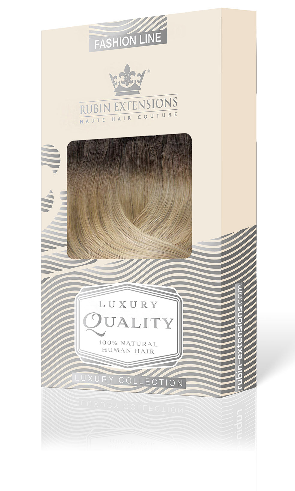 Extensions à Clips Brun Chocolat Foncé & Blond Platine