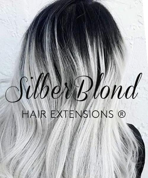 Extensions à Clips Blond Argenté