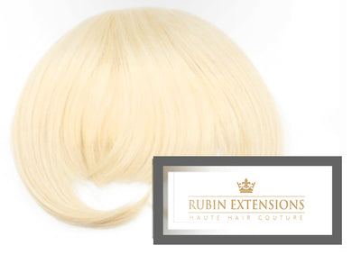 Franges blond doré 100% Remy avec cheveux naturels