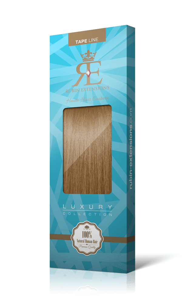 Extensions Adhésives - Tape-in Extensions Brun Clair Caramel