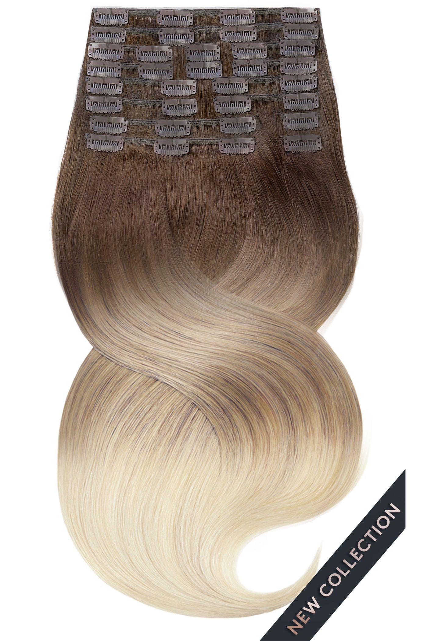 DELUXE LINE SOMBRE-BALAYAGES Brun Chocolat Foncé & Blond Platine
