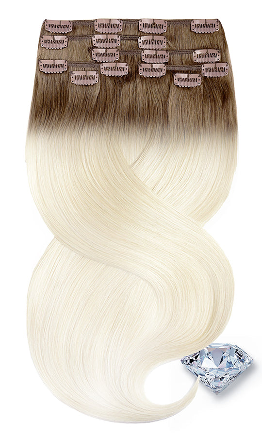 Extensions à Clips Diamonds Line Shadowed Blonde