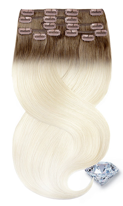 Extensions à Clips Diamonds Line Shadowed Blonde