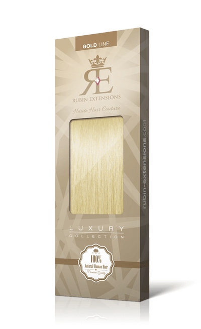 Franges 100% Remy avec cheveux naturels blond doré