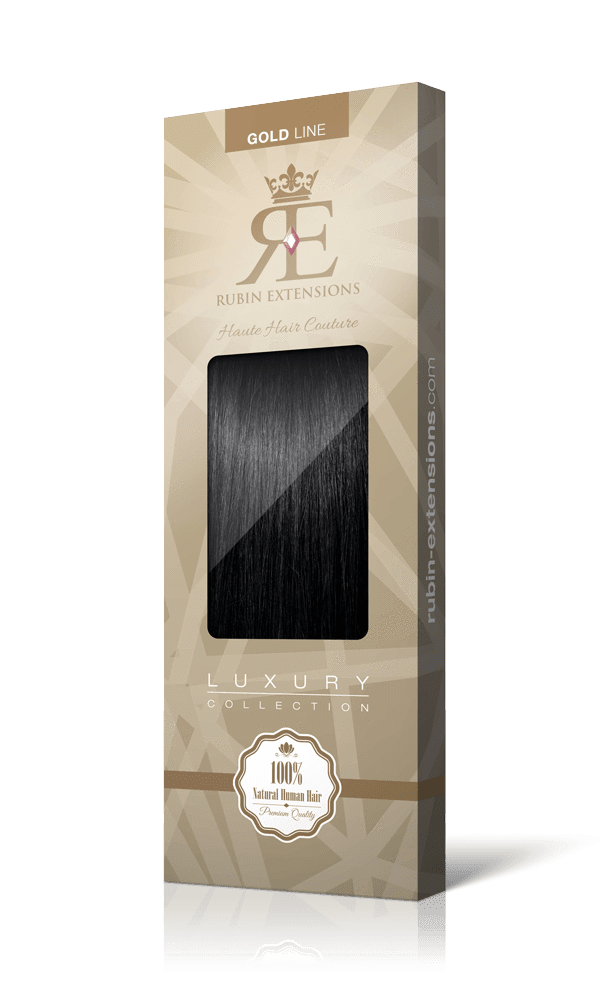 Franges 100% Remy avec cheveux naturels noir