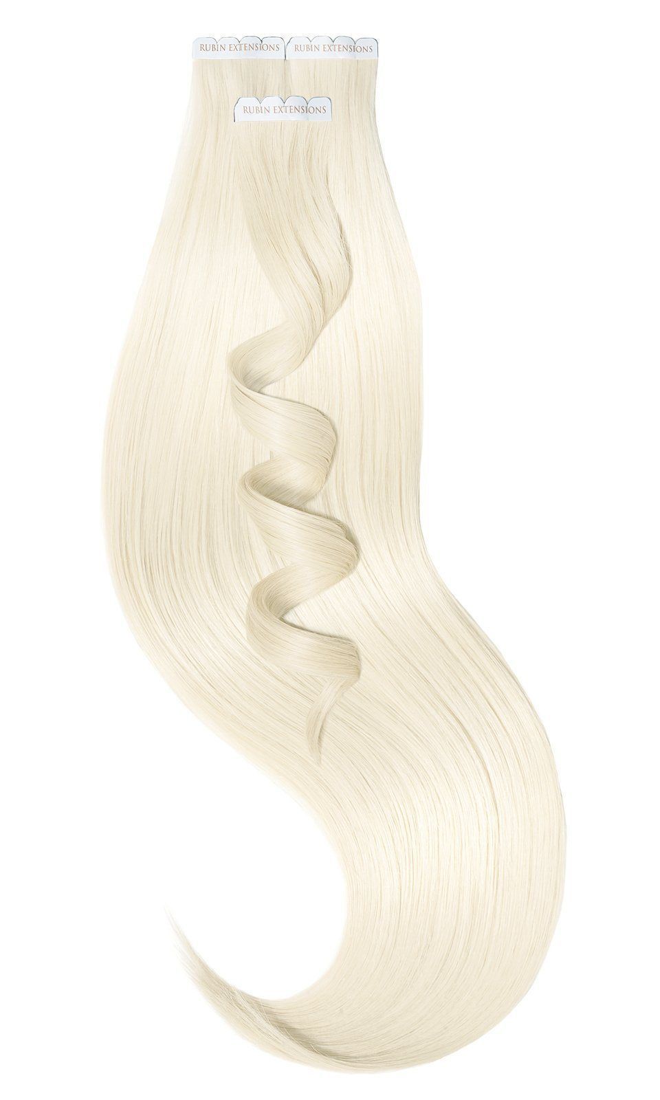 Extensions Adhésives - Tape-in Extensions Blond Platine
